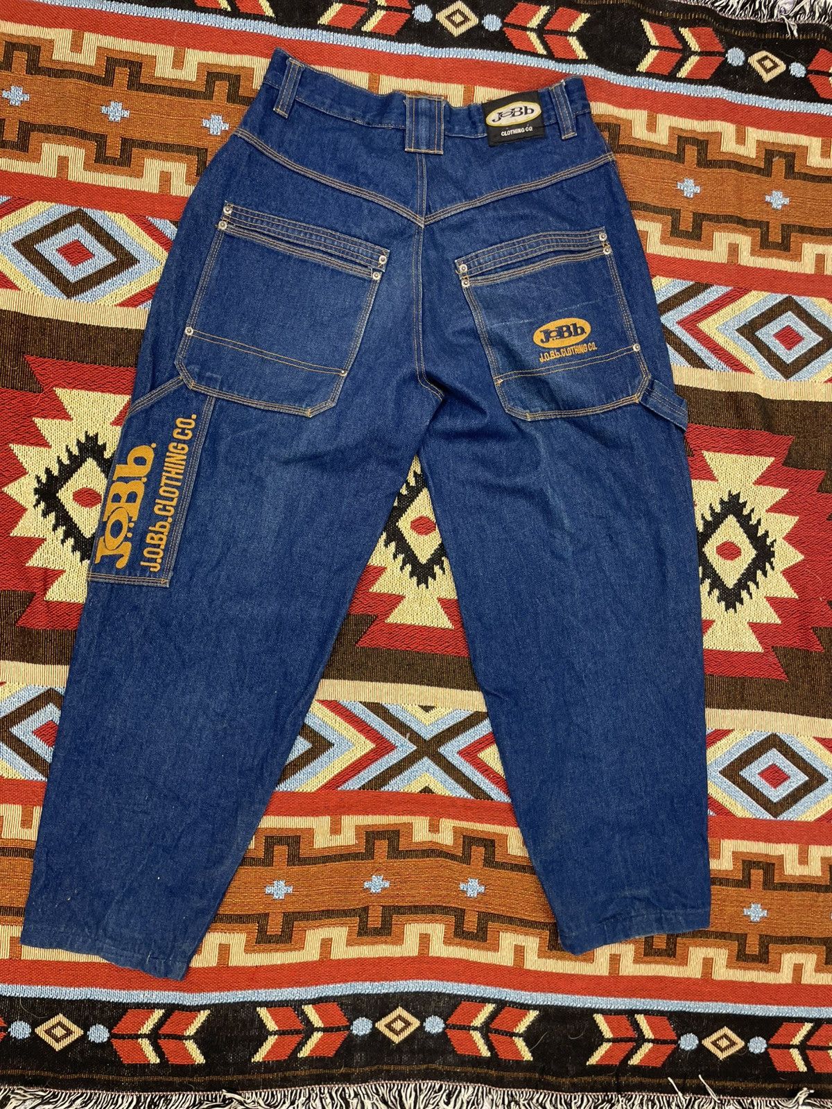 Fubu × Vintage JOBb Vintage Carpenter Pants Y2K Style Size US 31 - 5 Thumbnail