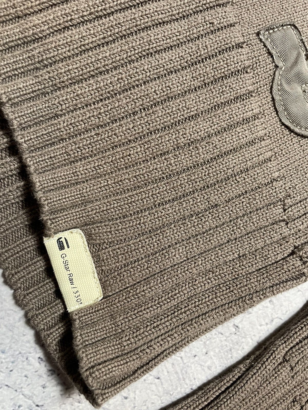 G-Star Vintage Avant Garde Knit Sweater G Star Raw Big Logo Hype Size US S / EU 44-46 / 1 - 5 Thumbnail