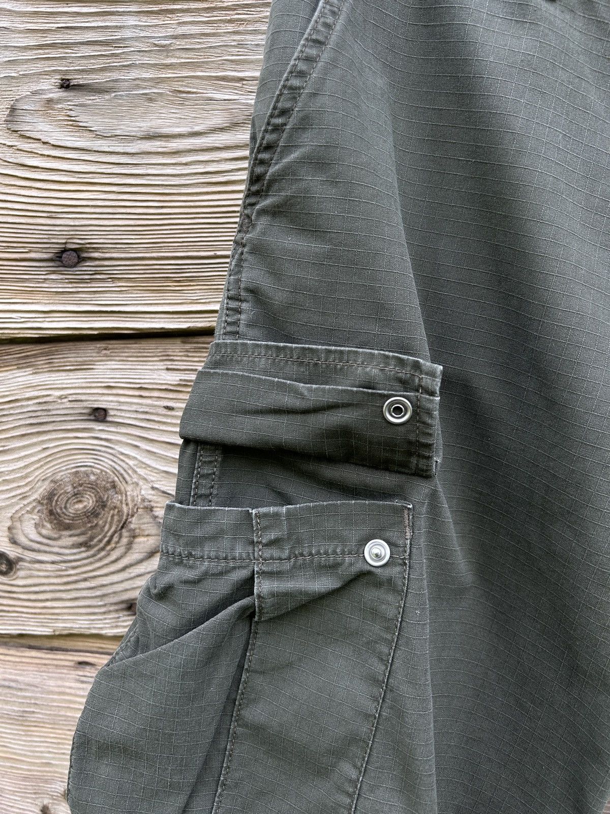 Carhartt Vintage Carhartt Cargo Bermuda Ripstop Shorts 28 Size US 28 / EU 44 - 4 Thumbnail