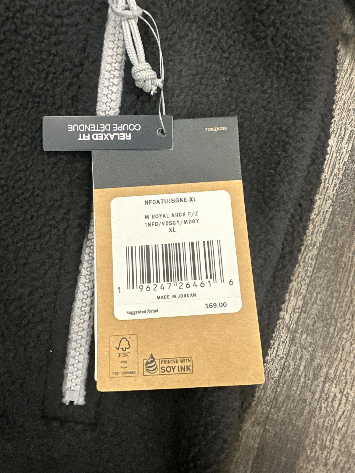 The North Face The North Face Royal Arch Men's Full Zip Fleece Jacket XL Size US XL / EU 56 / 4 - 4 Thumbnail