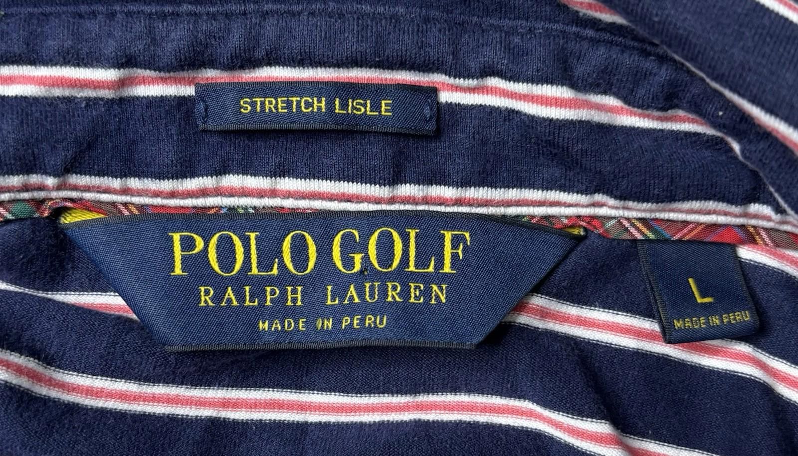 Other Polo Golf Ralph Lauren Polo Shirt Mens Large Stretch Lisle Size US L / EU 52-54 / 3 - 2 Thumbnail