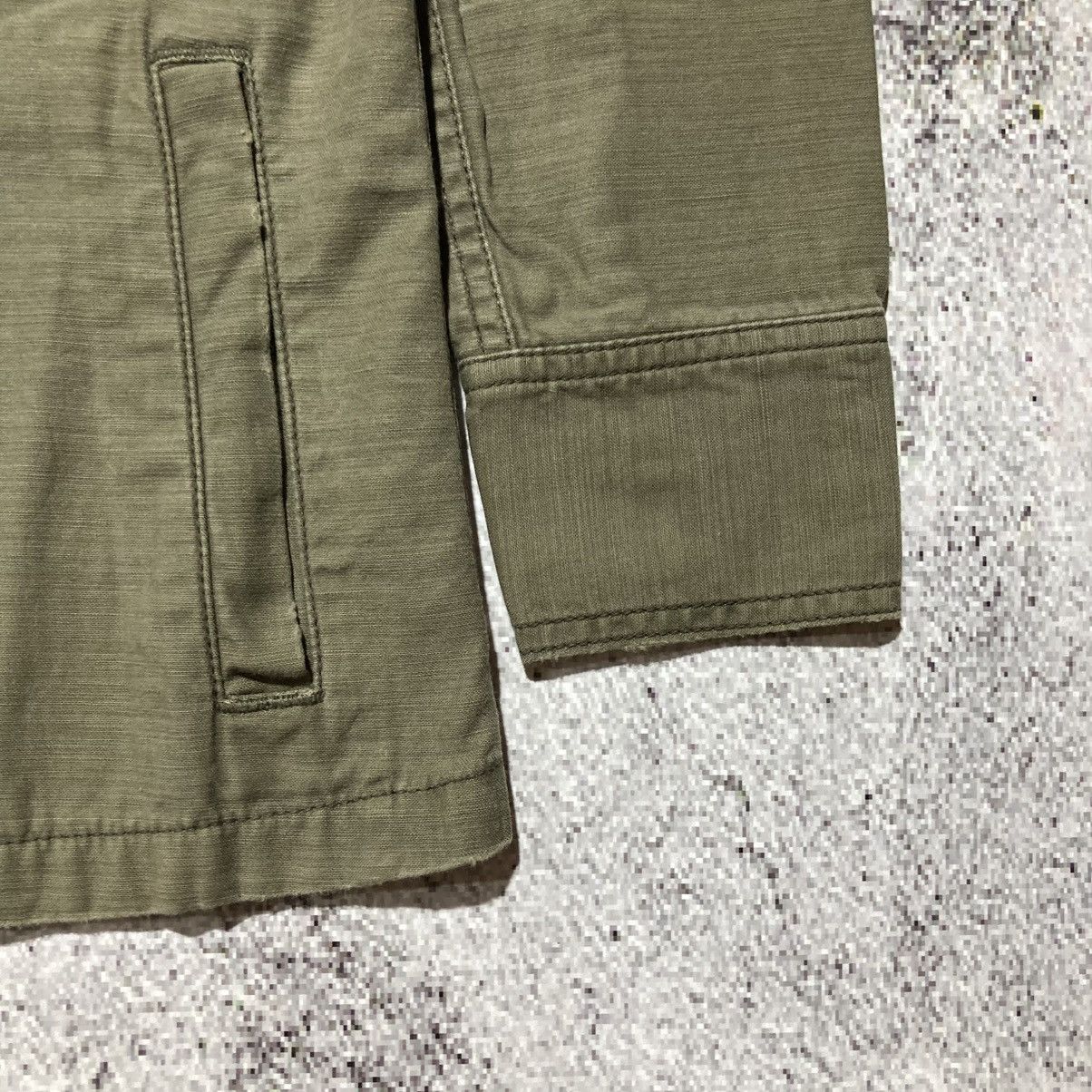 Japanese Brand 🇯🇵 Remi Relief Japan Workshirt Double Pocket Military Green Size US XS / EU 42 / 0 - 7 Thumbnail