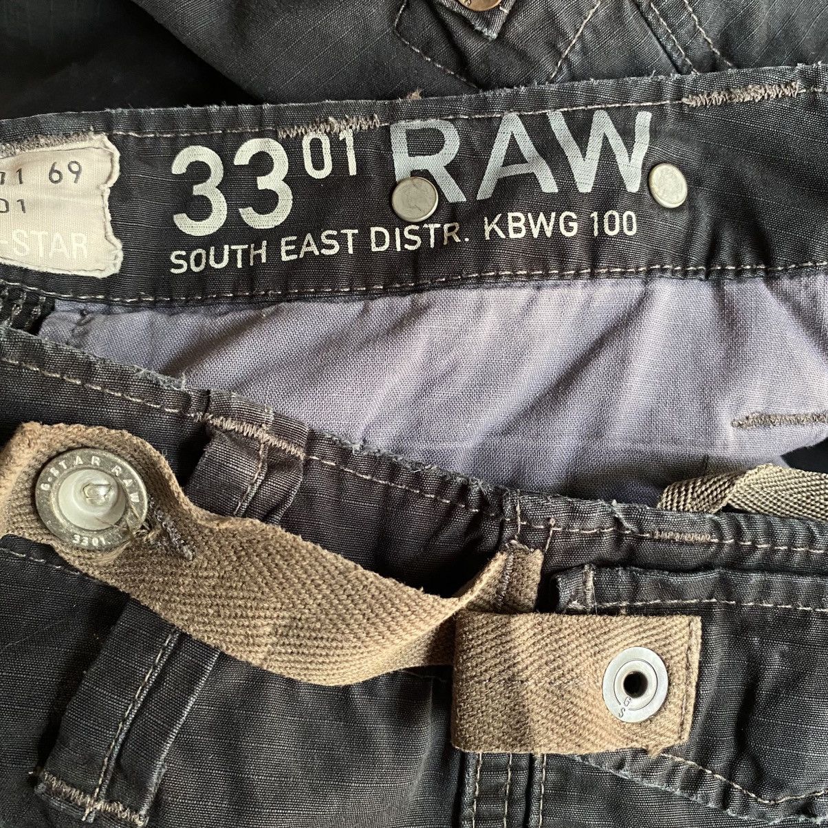 G-Star G-STAR Black Cargo Pants Size US 29 - 21 Thumbnail