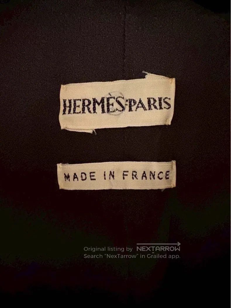 Hermes Hermes Pure Cashmere Overcoat Size XXS / US 00 / IT 34 - 5 Thumbnail
