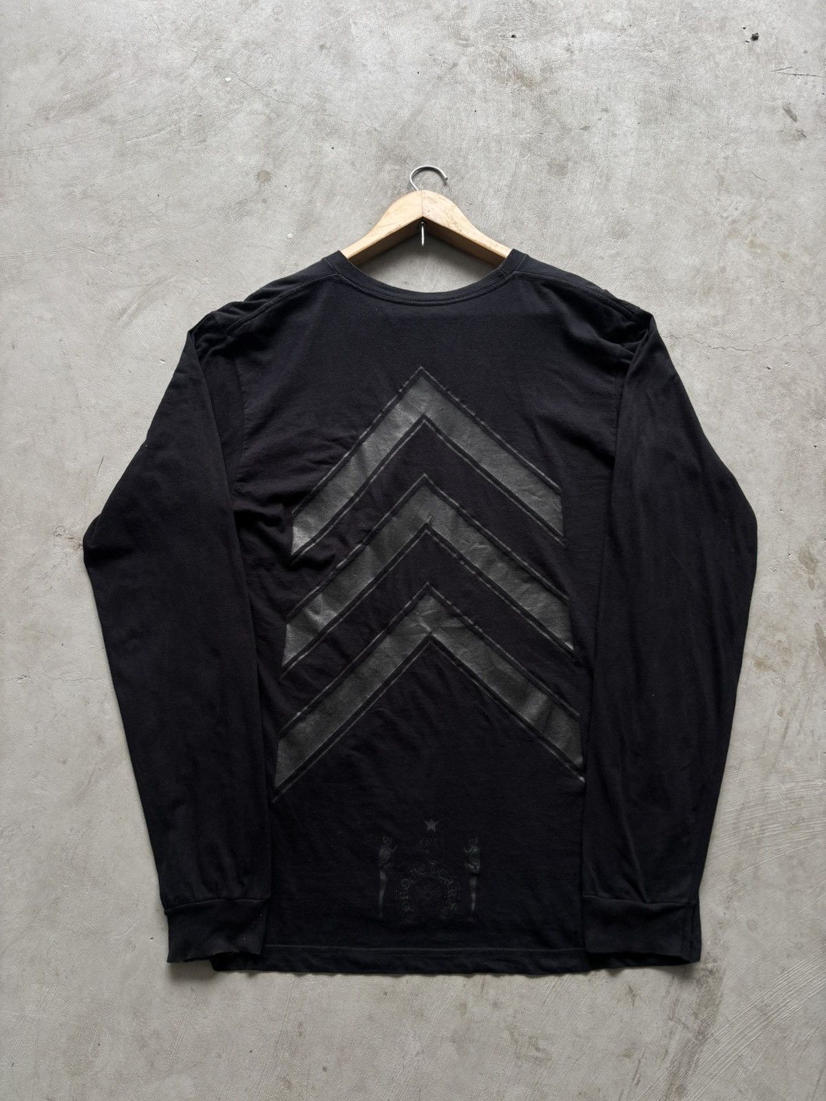 Chrome Hearts Chrome Hearts USA American Flag Thermal Longsleeve
