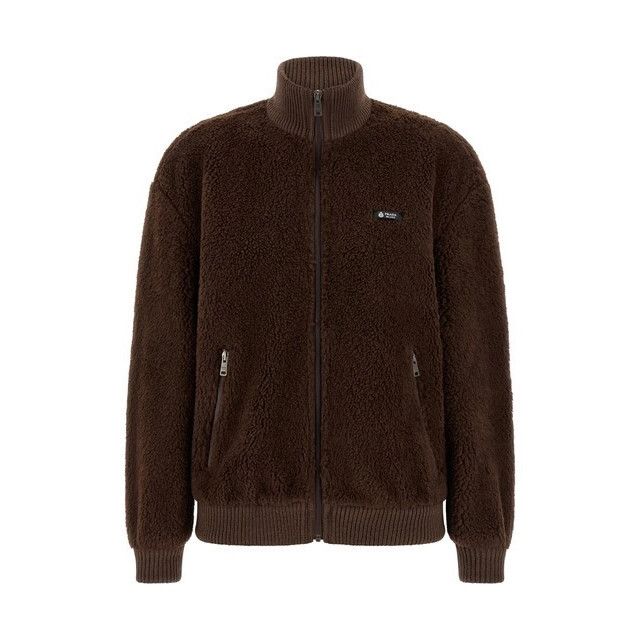 Prada PRADA Brown Teddy Jacket New & Authentic (Women's size:6;) Size M / US 6-8 / IT 42-44 - 1 Thumbnail
