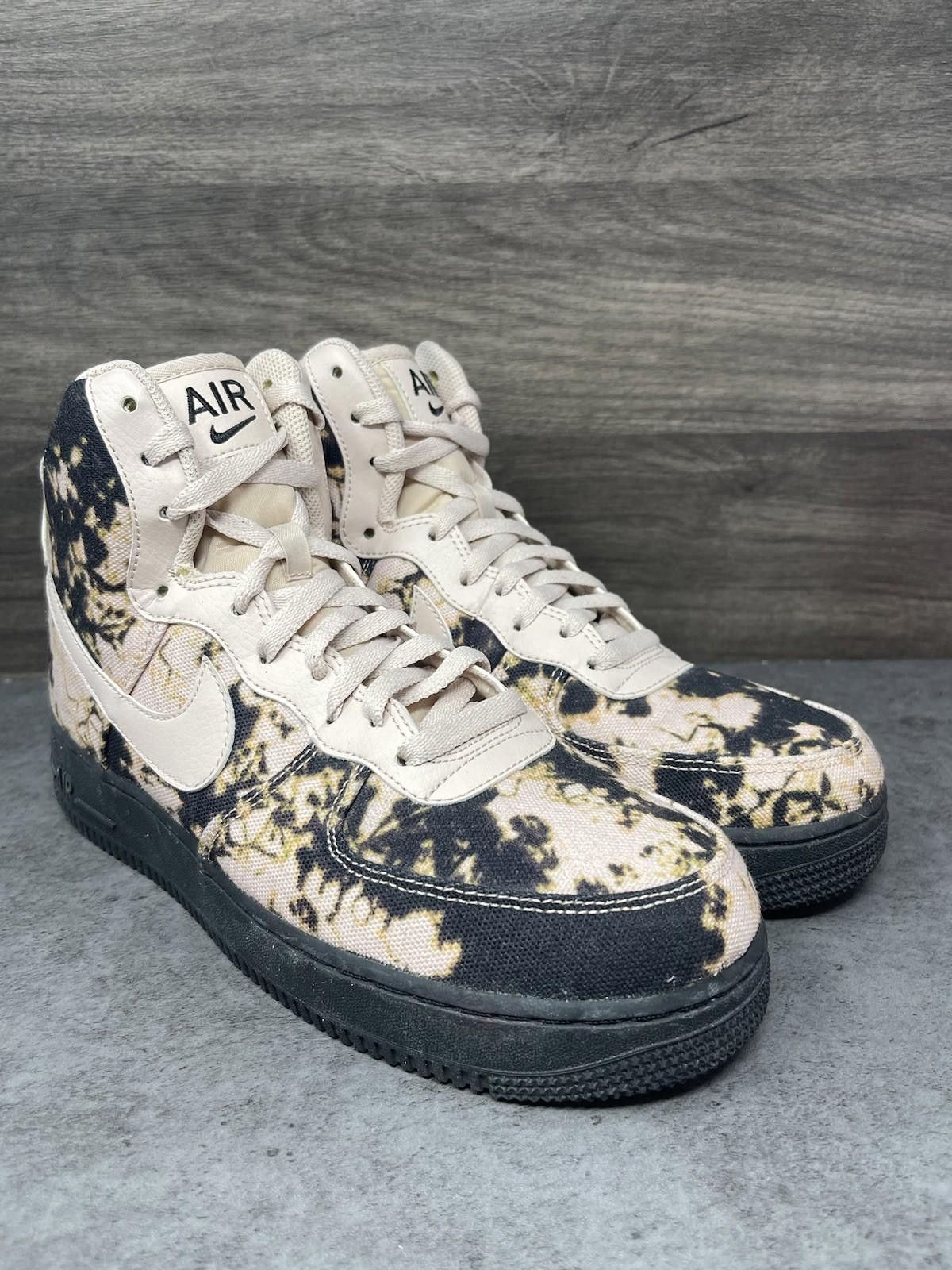 Nike Nike Air Force 1 High Acid Wash Sneakers Mens Size 9 Black Size US 9 / EU 42 - 4 Thumbnail