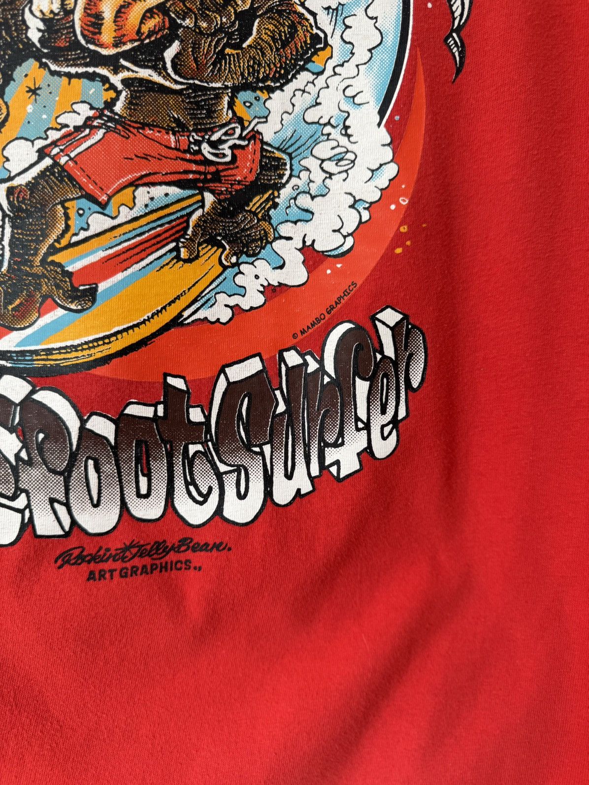 Mambo Vintage 2000 Mambo Bigfootsurfer Graphic T Shirt Size US M / EU 48-50 / 2 - 5 Thumbnail