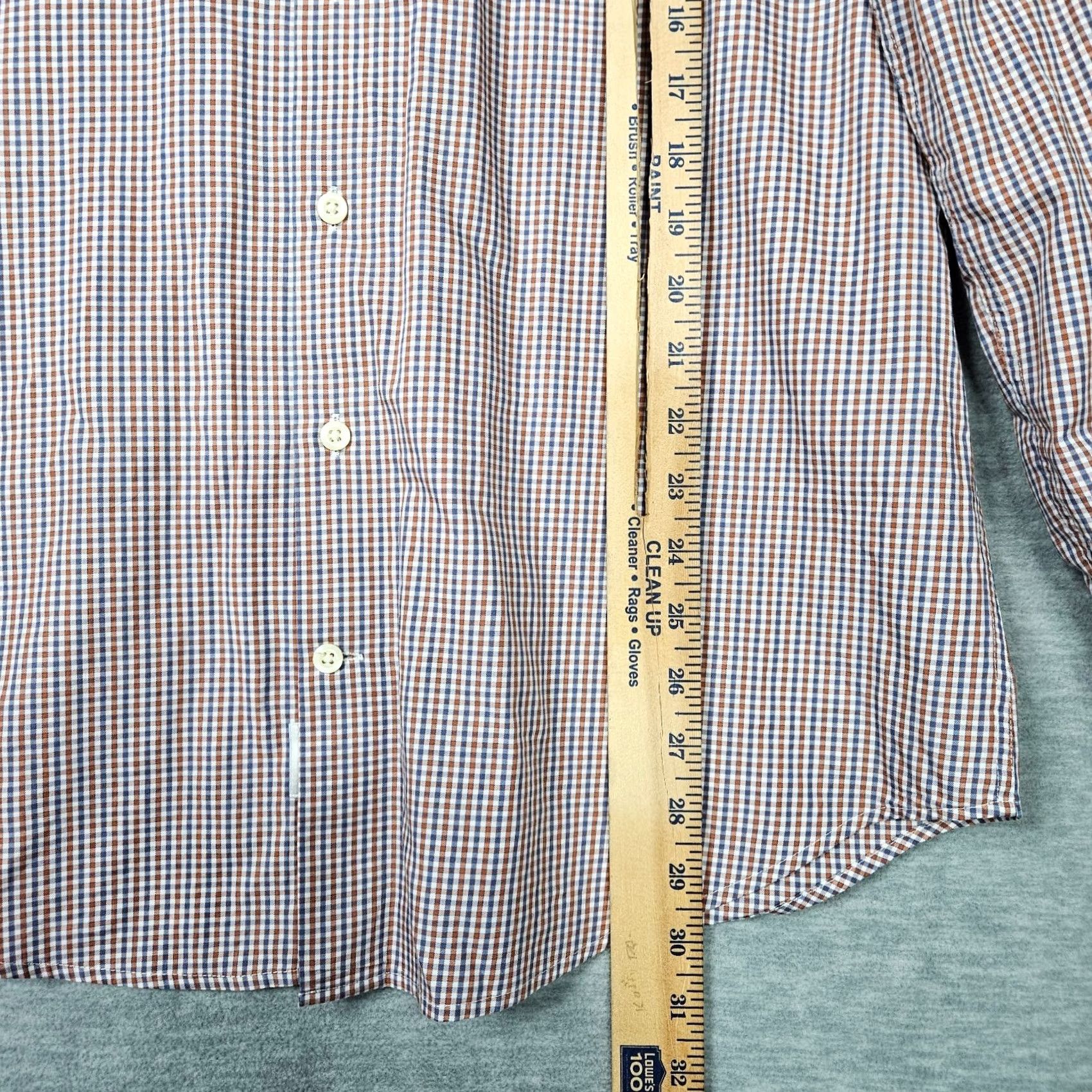Peter Millar Peter Millar Mens Multicolor Plaid Button Up Long Sleeve Shirt Size M Size US M / EU 48-50 / 2 - 5 Thumbnail