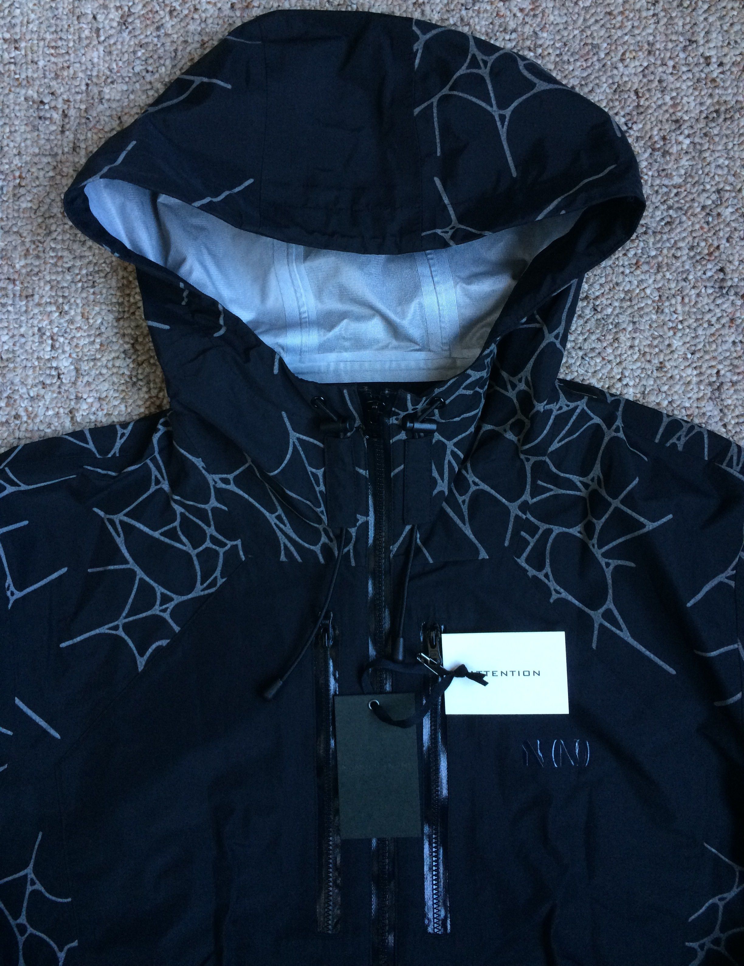 Number (N)ine NEW Number (N)ine Spider Web Snowboard Jacket Size US XL / EU 56 / 4 - 3 Thumbnail