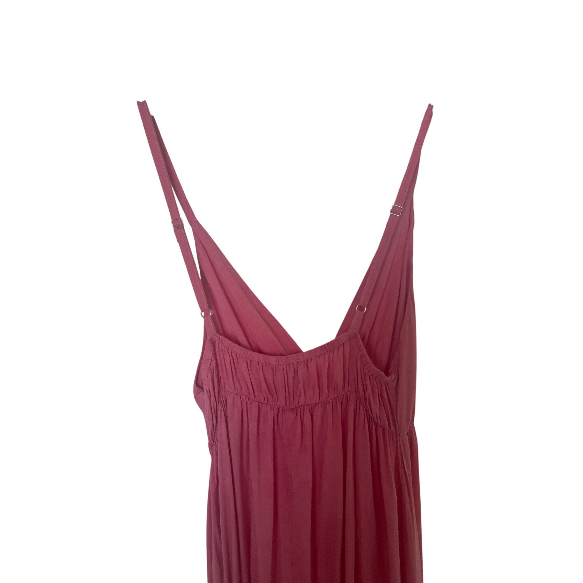 Other Tiare Hawaii Gracie Pink & Ruby Maxi Dress Size S / US 4 / IT 40 - 4 Thumbnail