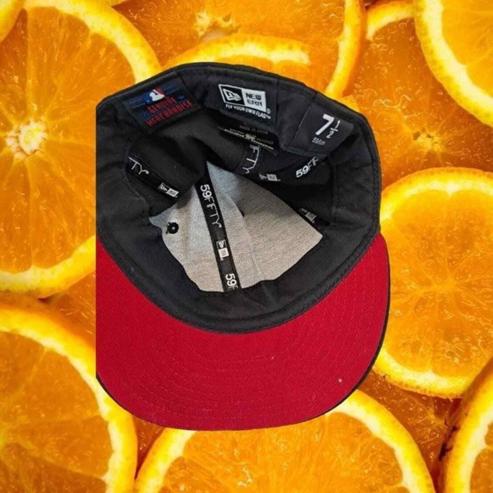 Other New York Yankees Black and Red 9Fifty Fitted Hat Size 7 1/2 Size ONE SIZE - 4 Thumbnail