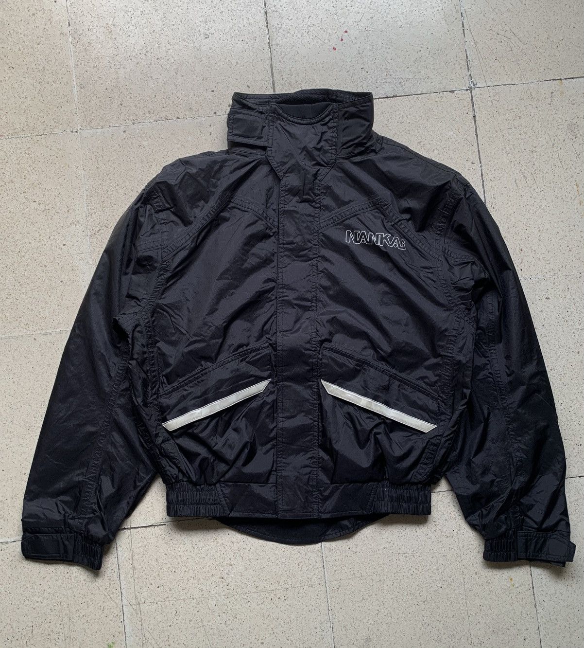 Japanese Brand Vintage Nankai Japan hyper rain gear motorcycle jacket Size US M / EU 48-50 / 2 - 1 Thumbnail