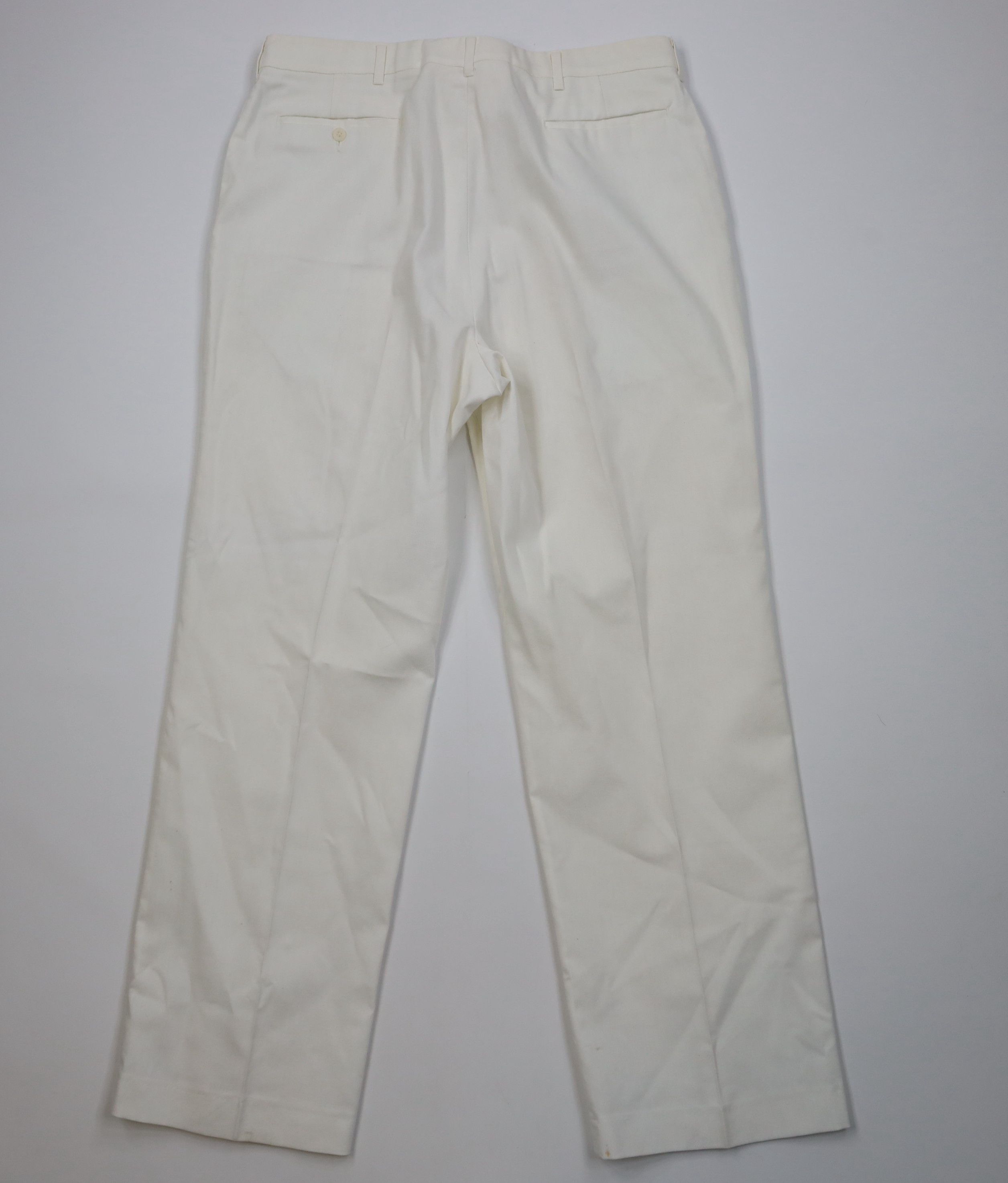 Vintage Vintage 70s Streetwear Knit Flared Wide Leg Pants White Size US 38 / EU 54 - 13 Thumbnail