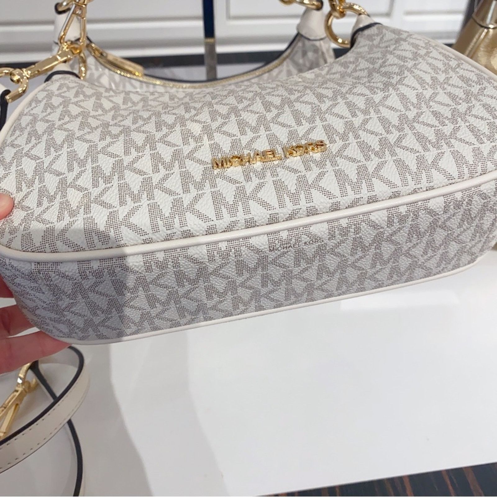 Michael Kors Michael Kors Cora medium Chain Crossbody Size ONE SIZE - 4 Thumbnail