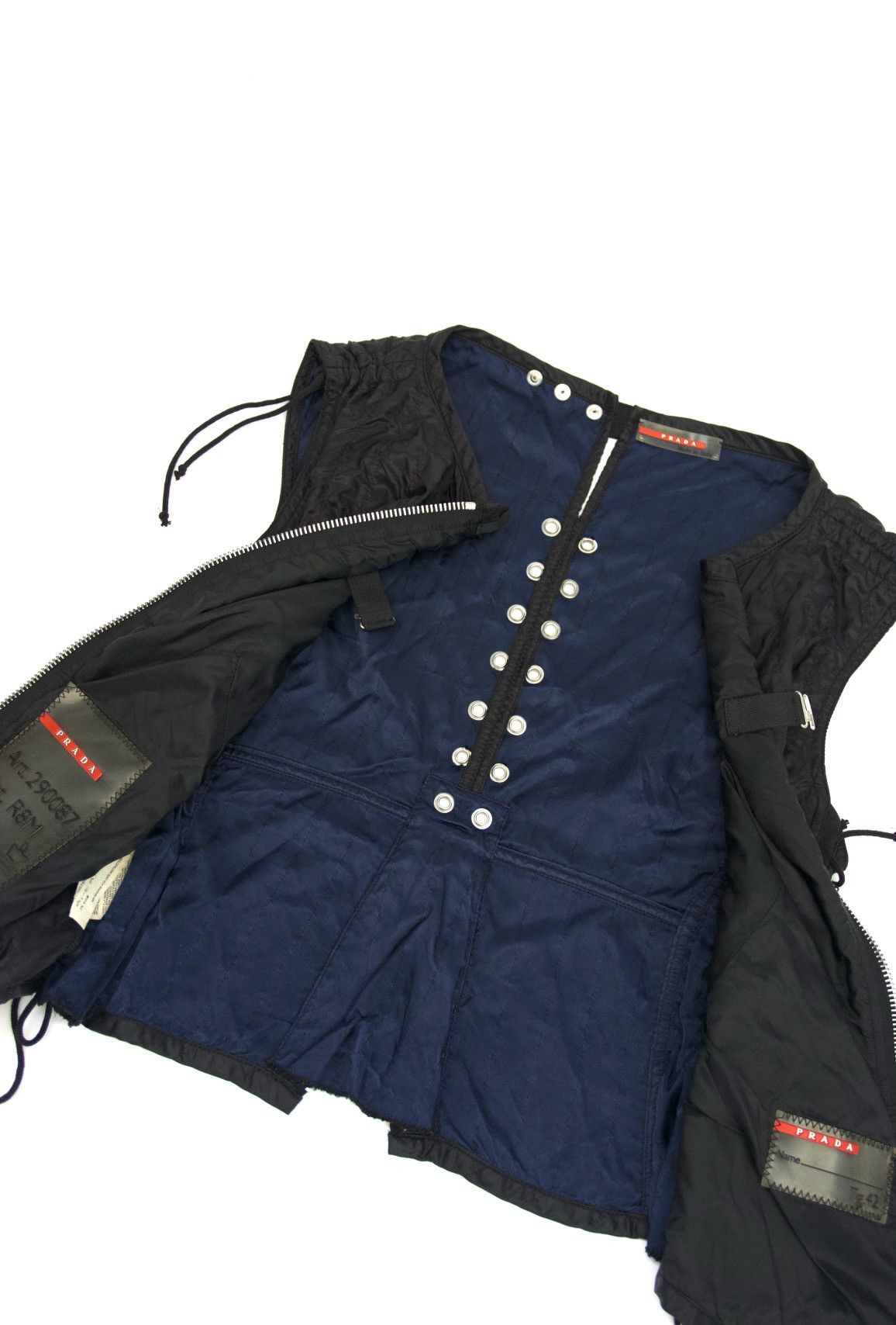 Prada PRADA 1999 drawstring nylon vest Size M / US 6-8 / IT 42-44 - 4 Thumbnail