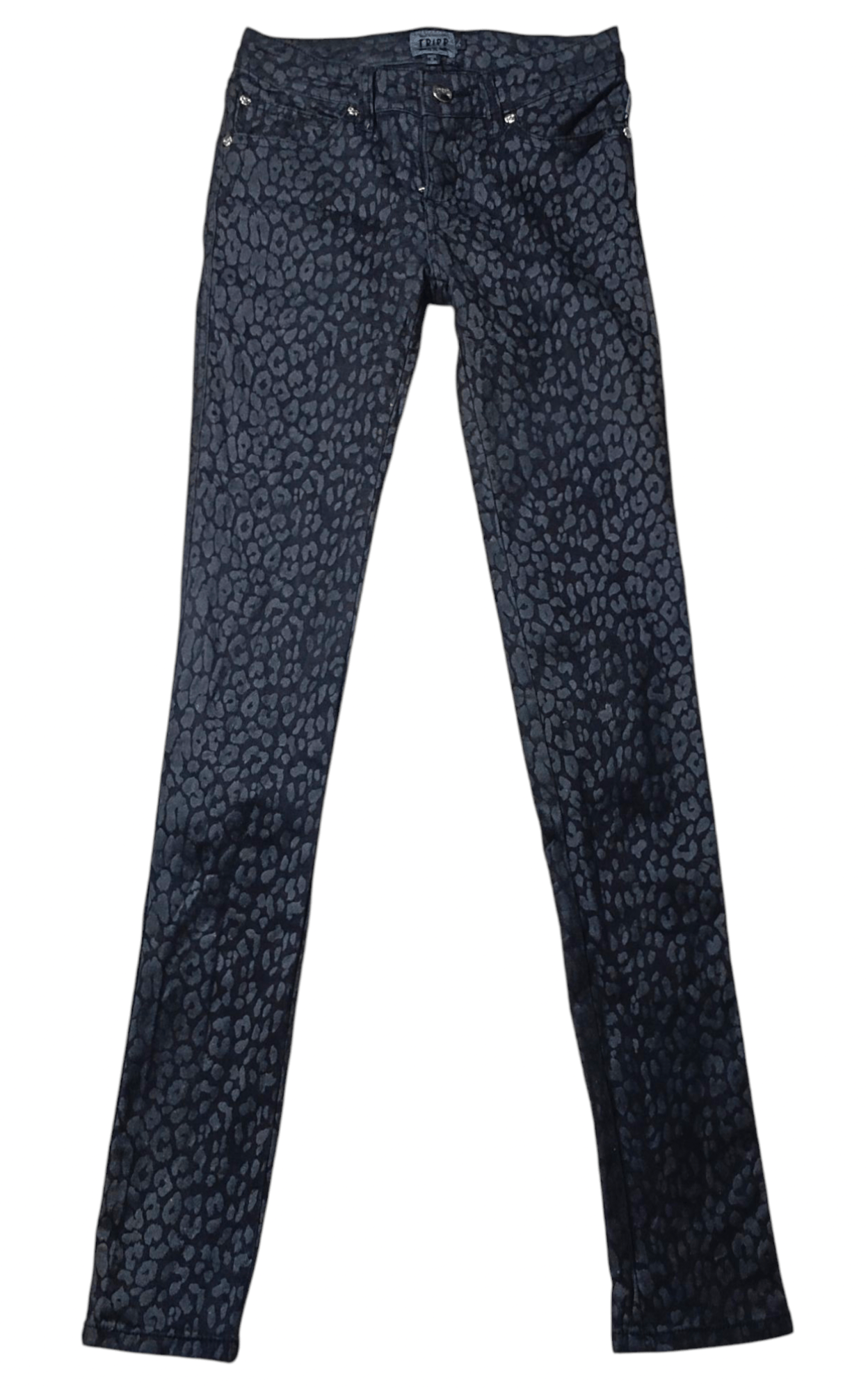 Le Grande Bleu (L.G.B.) × Tripp NYC Vintage Tripp NYC Leopard Skinny Pants Size US 26 / EU 42 - 1 Thumbnail