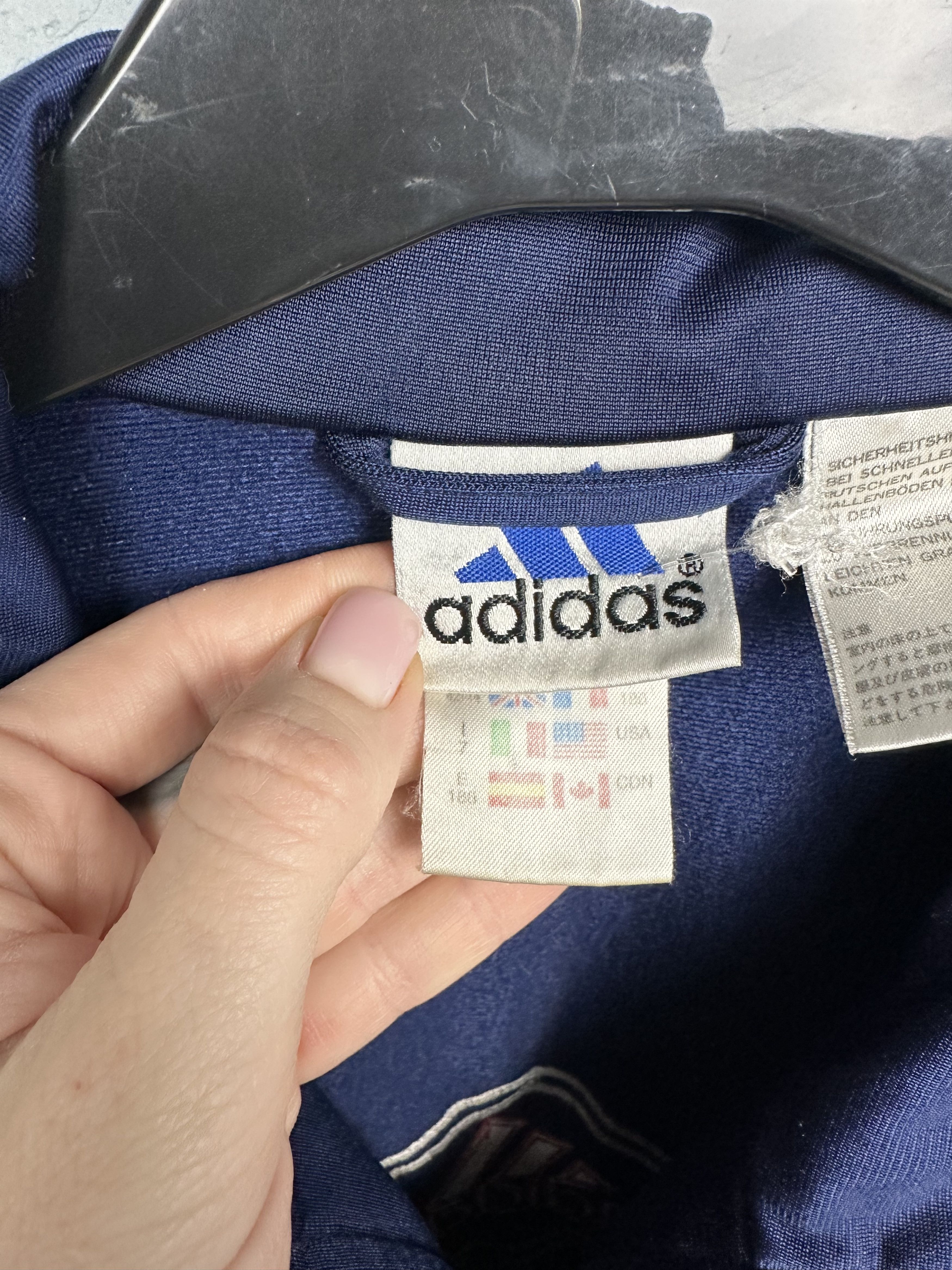 Adidas Adidas Vintage Mens Track Top Jacket Size US L / EU 52-54 / 3 - 5 Thumbnail