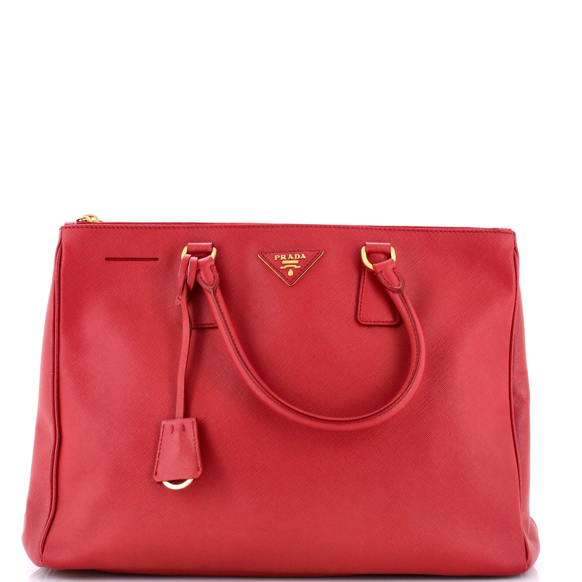 Prada Double Zip Lux Tote Size ONE SIZE - 1 Thumbnail