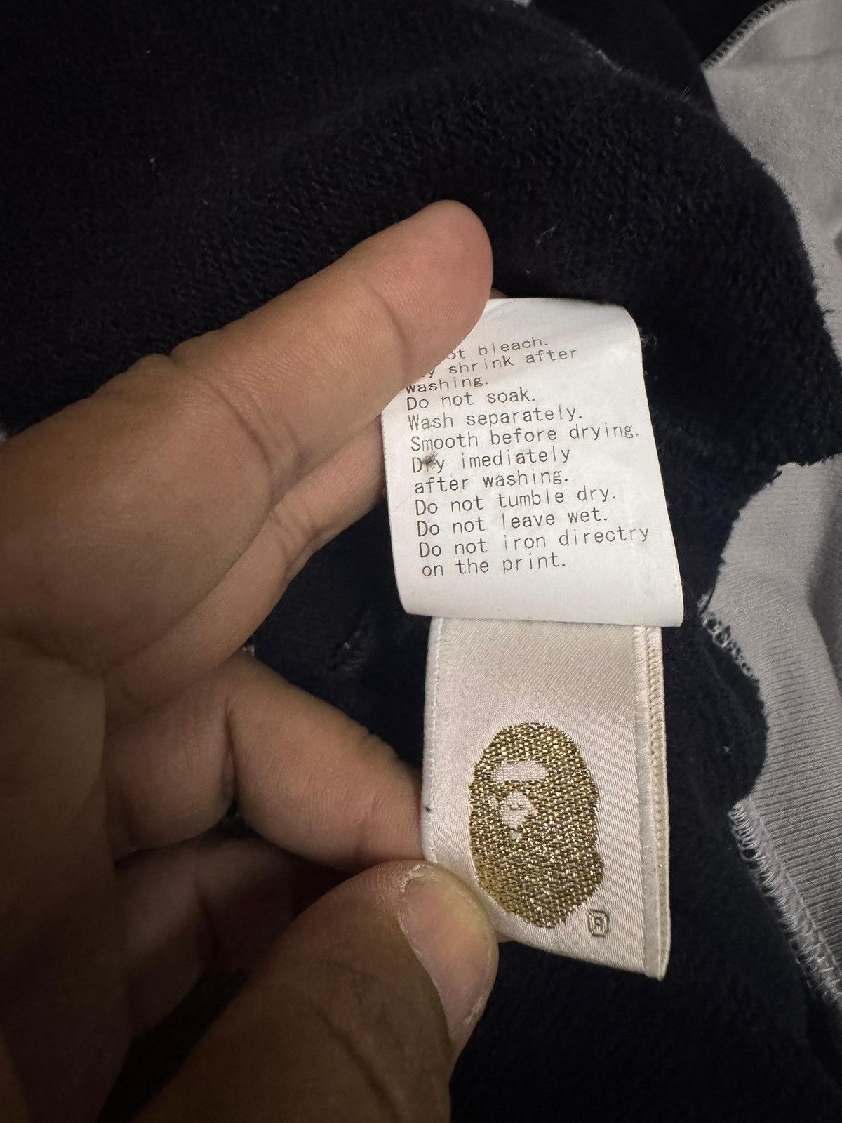 Bape A Bathing Ape Nigo Era Hoodies Zipper Made In Japan Size L Size US L / EU 52-54 / 3 - 9 Thumbnail