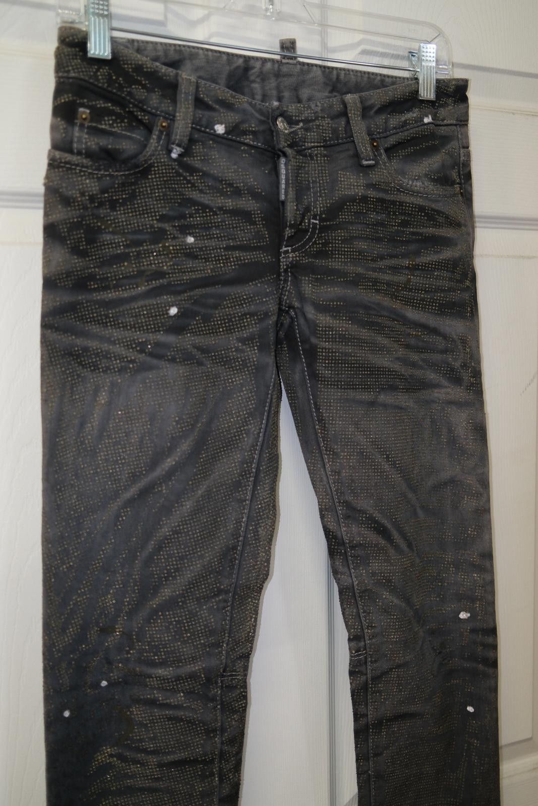 Dsquared2 2010's Dsquared Embellished Skinny Jeans Size 29" - 3 Thumbnail
