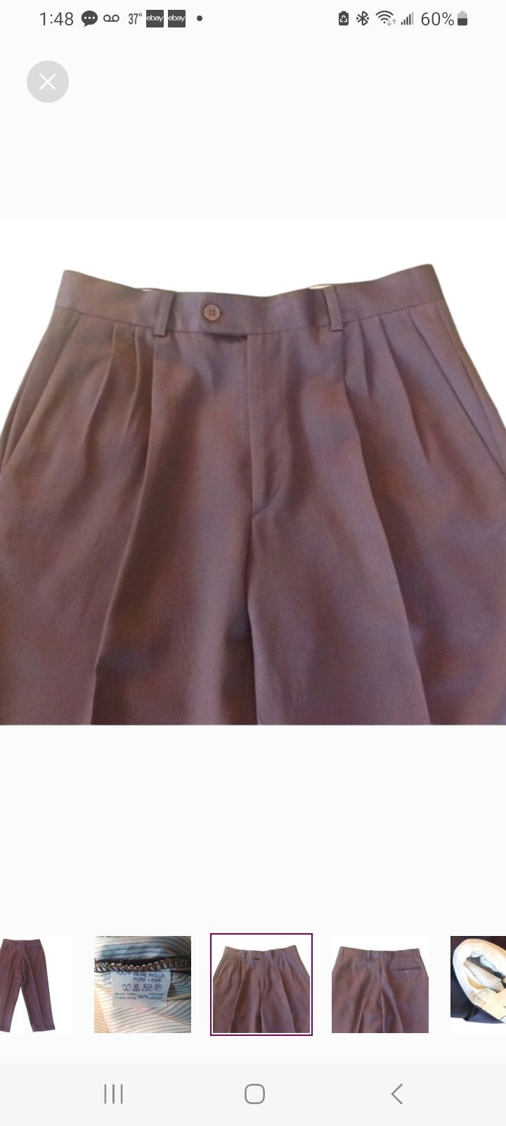Zanella Zanella Men's Pants Size US 31 - 5 Thumbnail