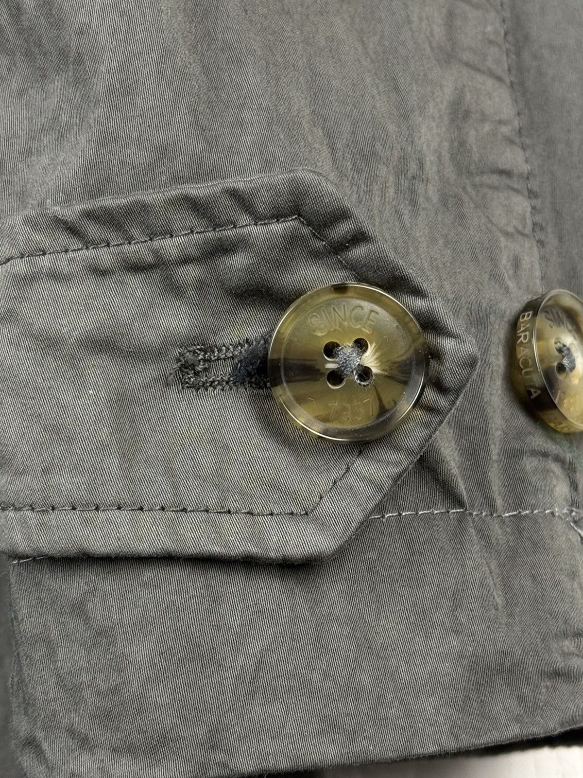 Baracuta Baracuta G10 Garment Dyed Rain Coat Grey Size 38 Size US M / EU 48-50 / 2 - 3 Thumbnail