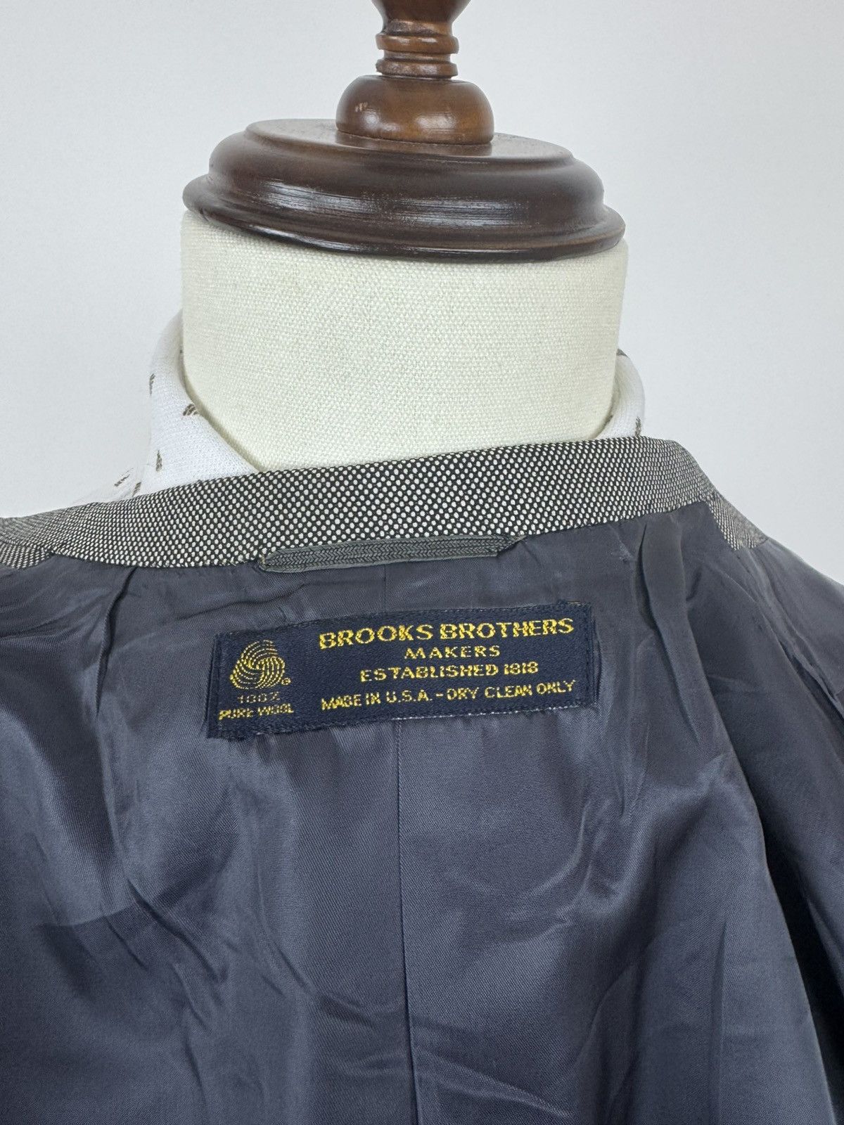 Brooks Brothers Vintage Brooks Brothers wool blazer sports jacket Size 44R - 13 Thumbnail