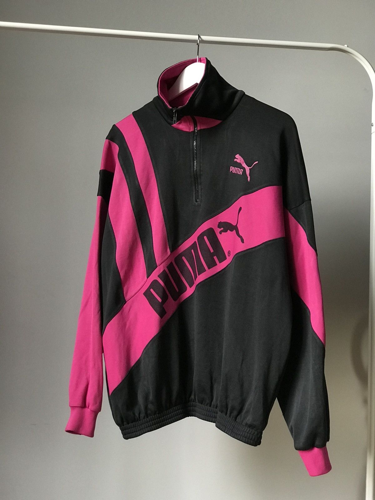Puma Puma vintage sweatshirt big logo 90s Size US M / EU 48-50 / 2 - 1 Thumbnail