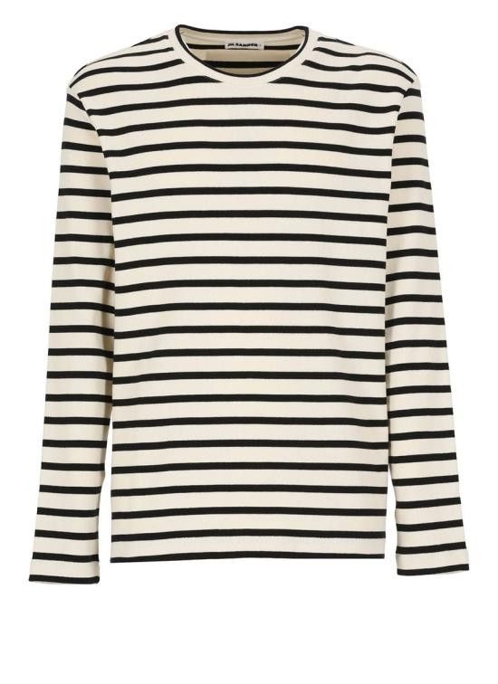 Jil Sander JIL SANDER Men T-Shirts J47NH0002 J46497 080 White Size US S / EU 44-46 / 1 - 1 Thumbnail