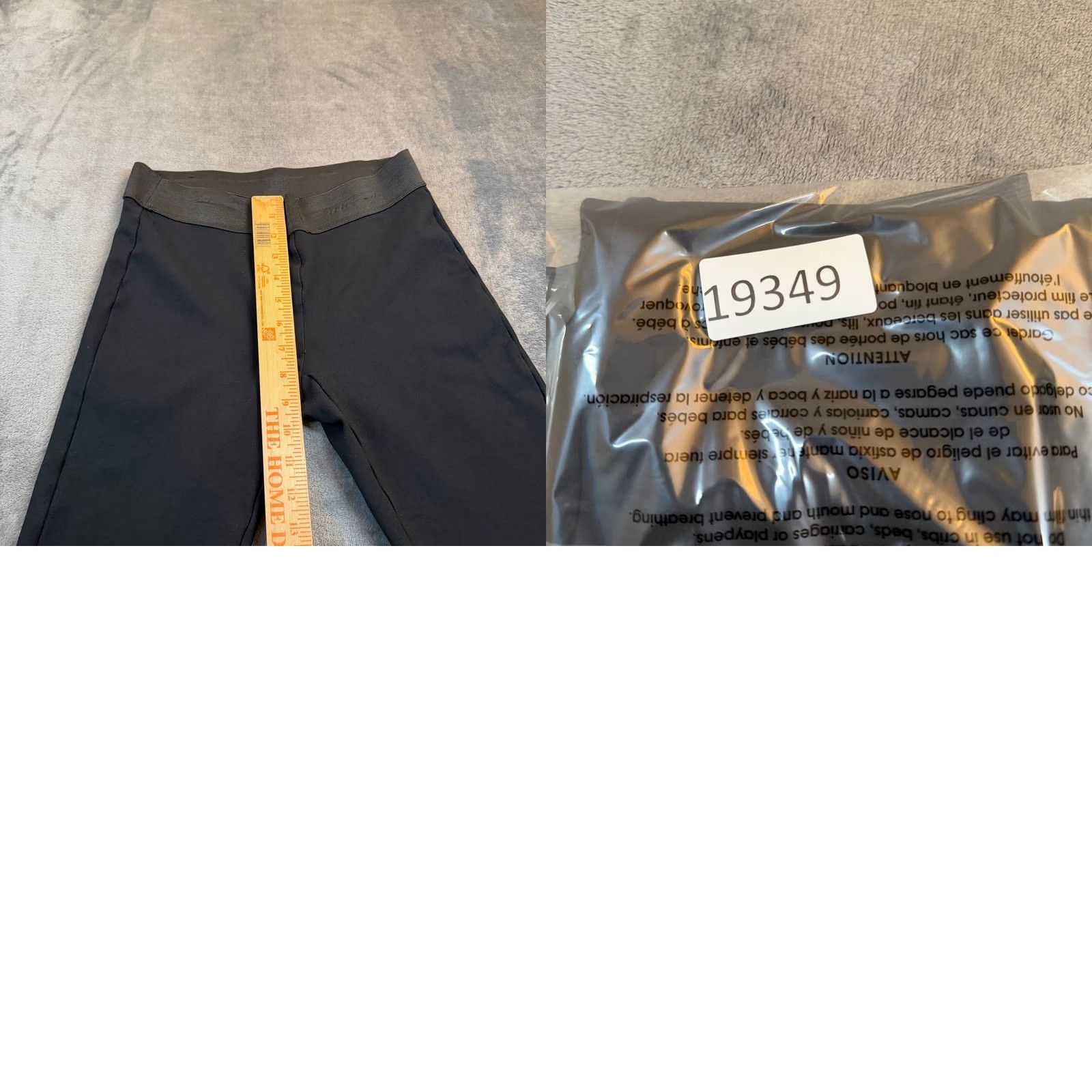 Ann Taylor Ann Taylor Ponte Leggings Womens Medium Black Stretch Pull On Slim Fit Size 32" / US 10 / IT 46 - 8 Thumbnail