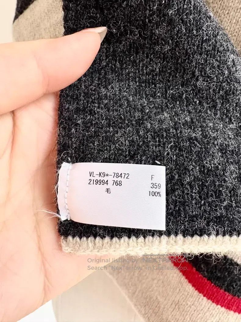 Vivienne Westwood Vivienne Westwood Vintage Grey and White Striped Large Sat Size ONE SIZE - 5 Thumbnail