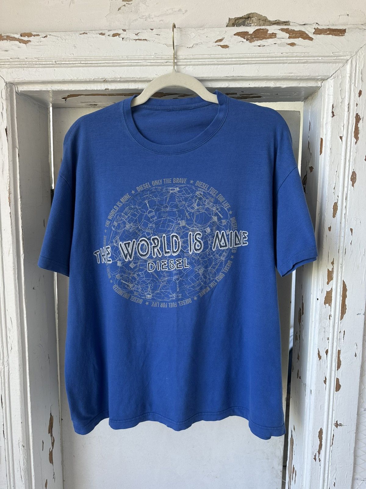 Diesel × Vintage Vintage Diesel Printed T-shirt Size US L / EU 52-54 / 3 - 1 Thumbnail