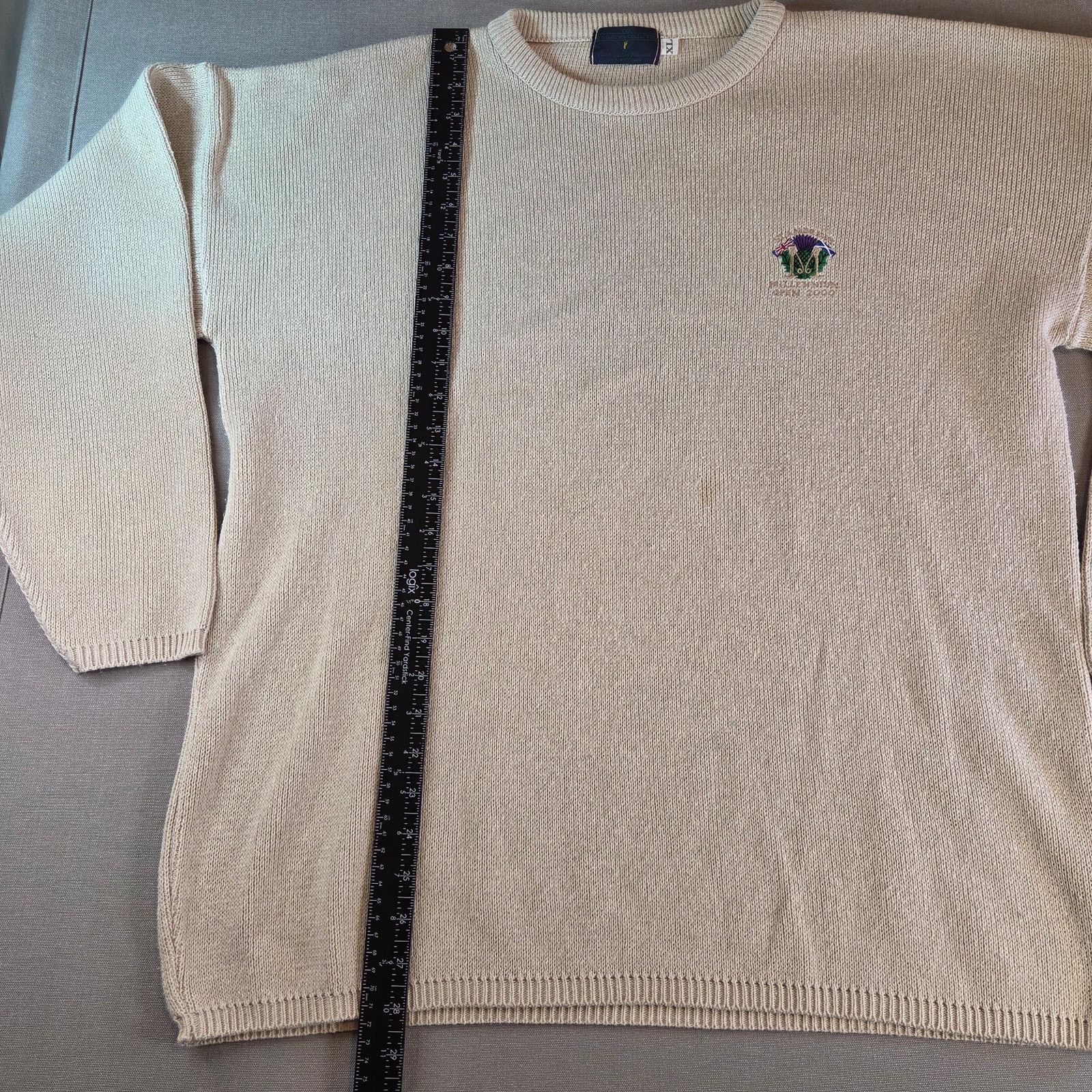 Vintage 2000 St Andrews Championship Sweater XL Tiger Woods Win Size US XL / EU 56 / 4 - 6 Thumbnail