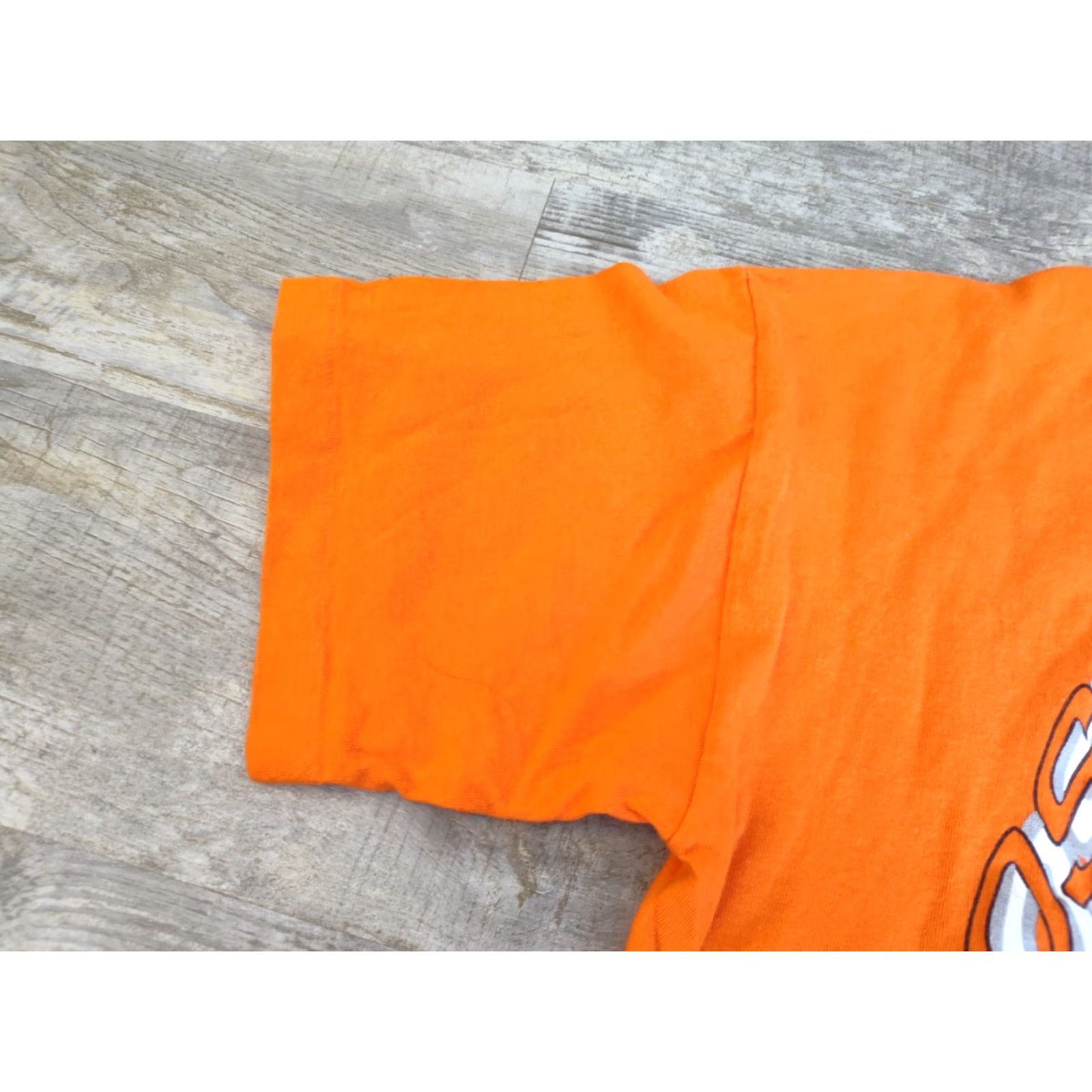 Vintage VINTAGE Boss T-Shirt Men 90s Short Sleeve Cotton Orange Graphic Print Shadow Box XL Made in USA Size US XL / EU 56 / 4 - 5 Thumbnail