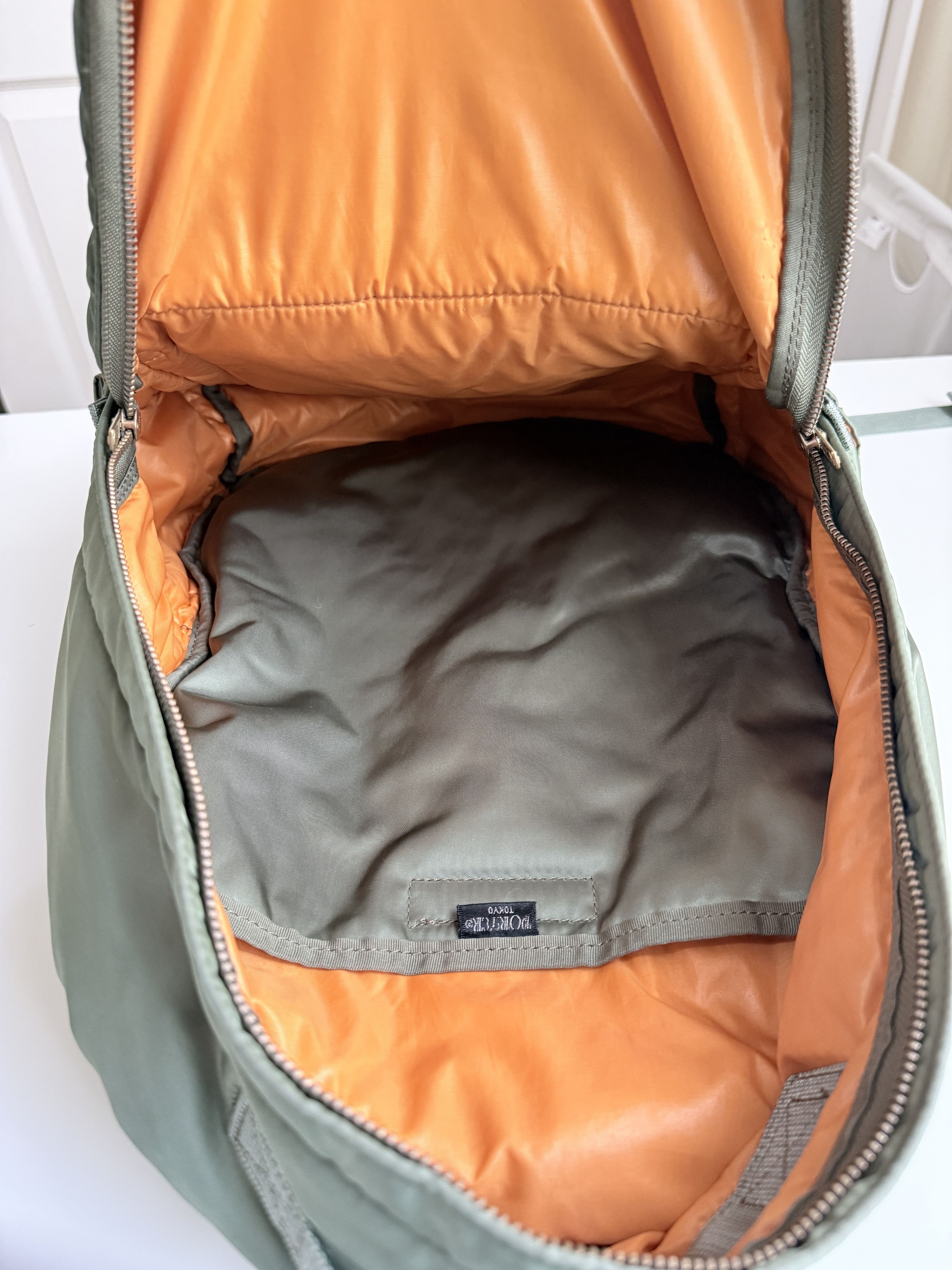 Porter Porter-Yoshida Tanker Backpack L Sage Green Size ONE SIZE - 17 Thumbnail