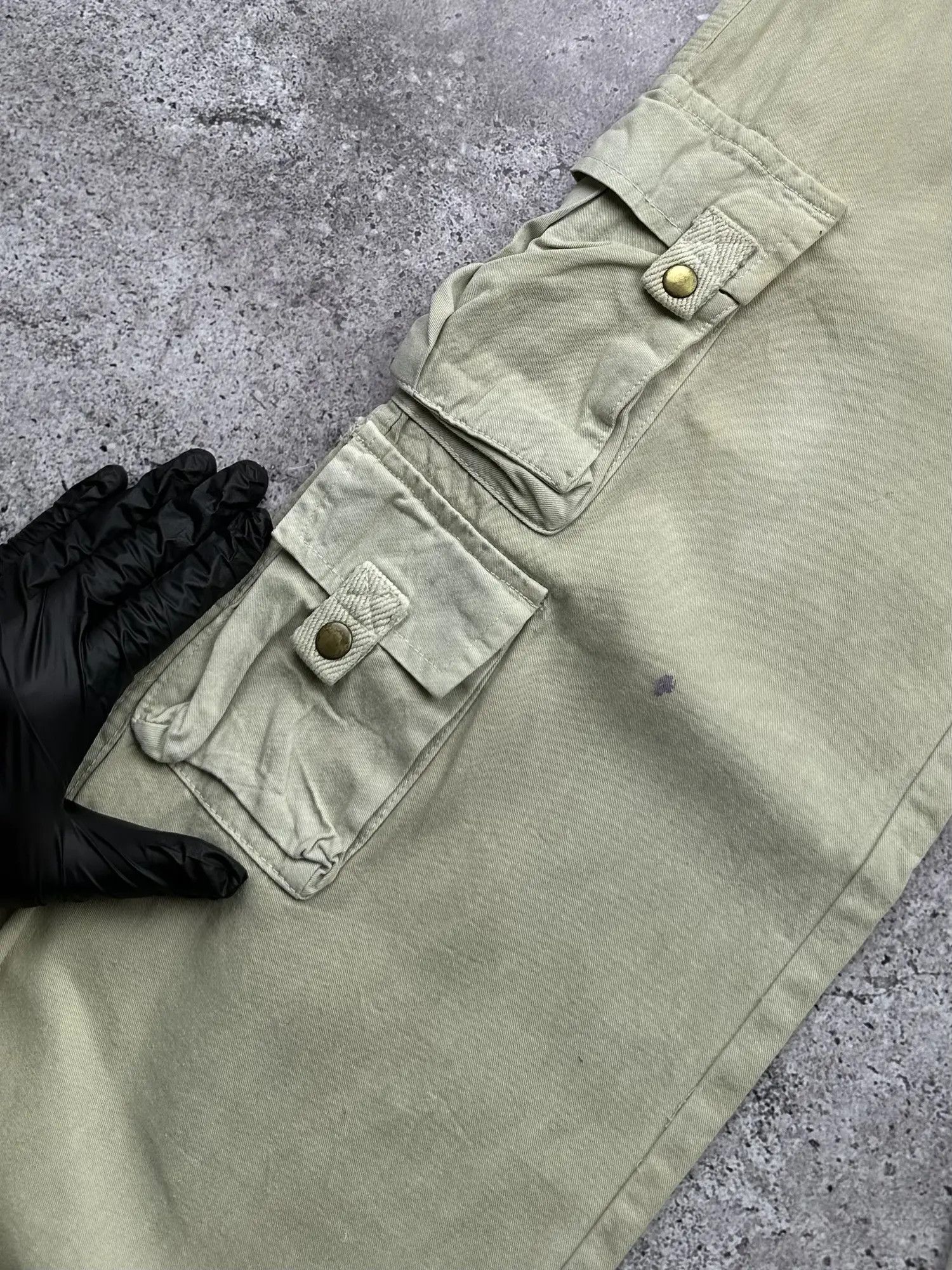 Dolce & Gabbana Dolce&Gabbana Vintage Cargo Multi-Pocket Pants C564(V545) Size 27" / US 4 / IT 40 - 6 Thumbnail