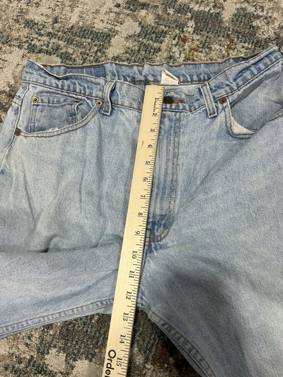 Levi's Vintage Made in USA Levi’s 505 Light Washed Distressed Denim Size US 32 / EU 48 - 9 Thumbnail