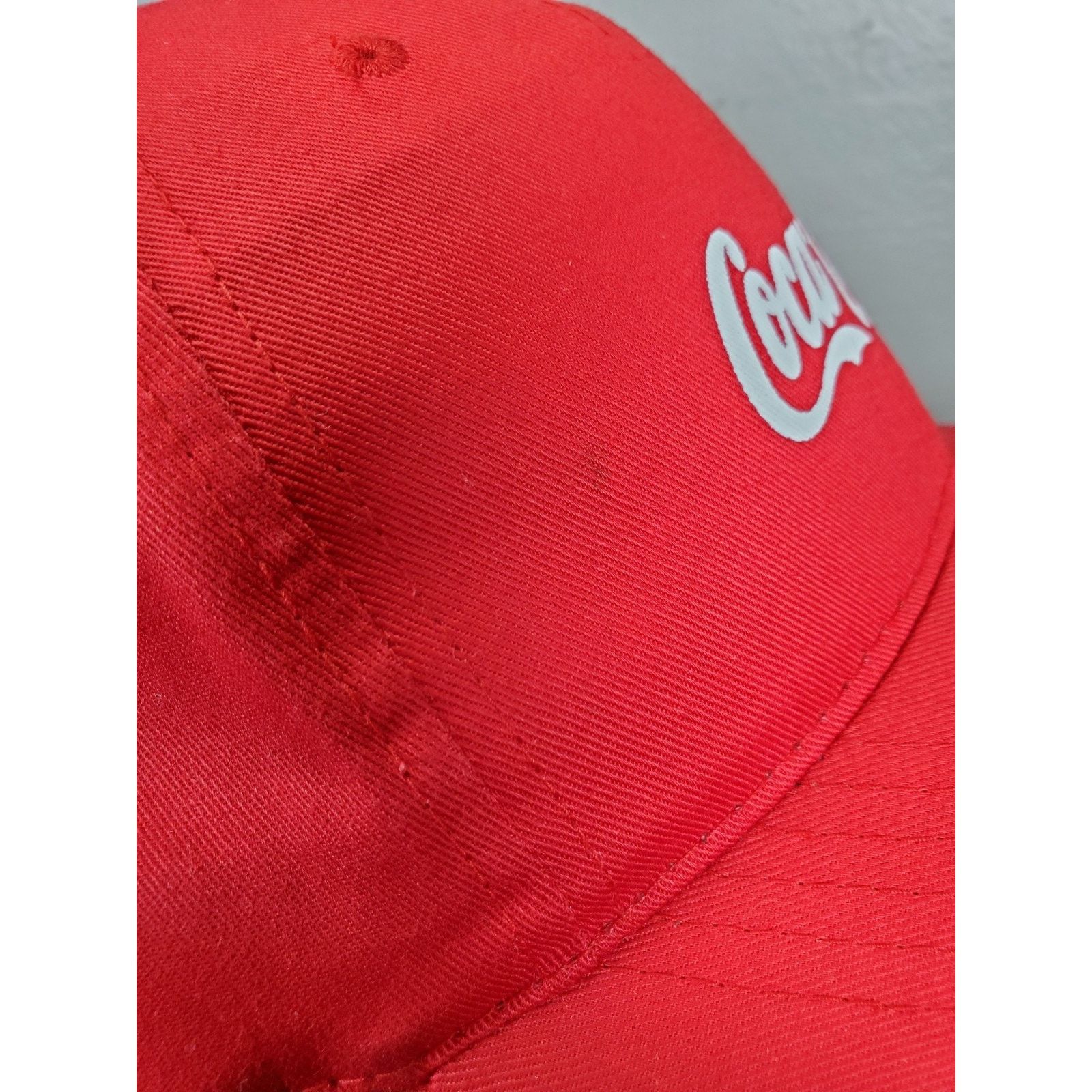 Coca Cola × Vintage Coca-Cola Hat Red Snapback Cap Sportsman Brand Coke Ad Promo Size ONE SIZE - 7 Thumbnail