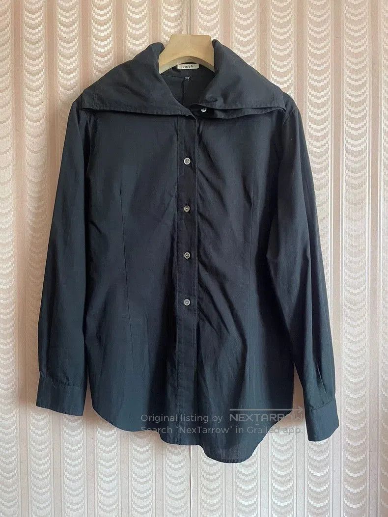 Yohji Yamamoto Yohji Yamamoto Vintage Double Collar Shirt Size US S / EU 44-46 / 1 - 4 Thumbnail