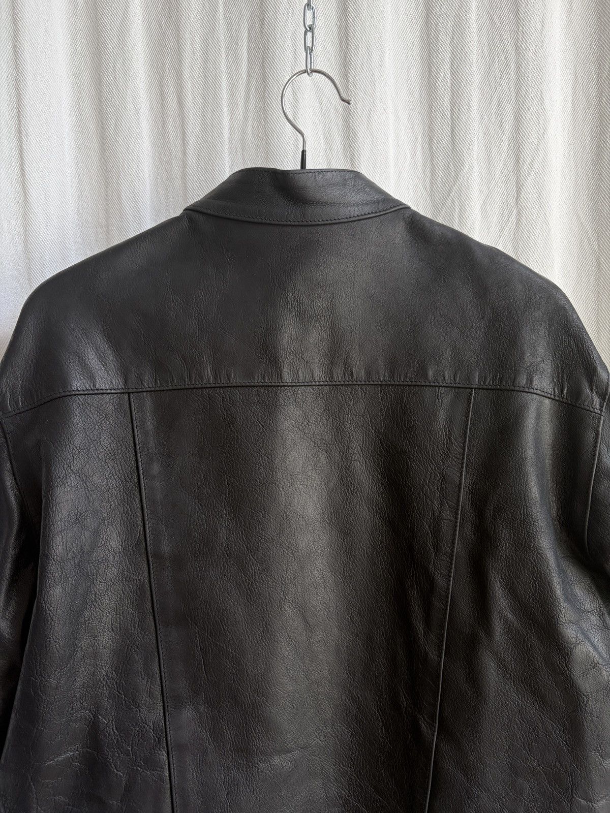 Our Legacy Café Racer Leather Jacket Size US M / EU 48-50 / 2 - 7 Thumbnail