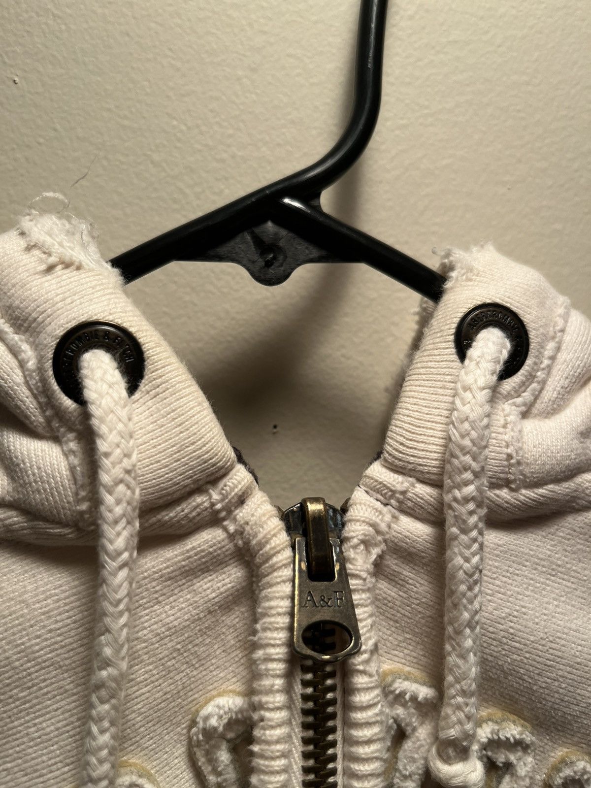 Abercrombie & Fitch Abercrombie & Fitch Vintage NYC Zip Up Hoodie Size US XXL / EU 58 / 5 - 7 Thumbnail