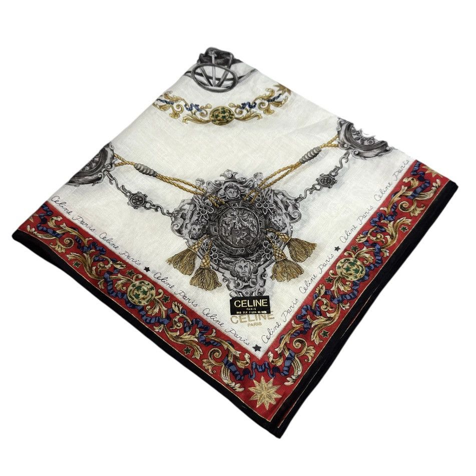Celine 🔥 Handkerchief | Neckerchief | Bandana | Pocket-square Size ONE SIZE - 1 Thumbnail