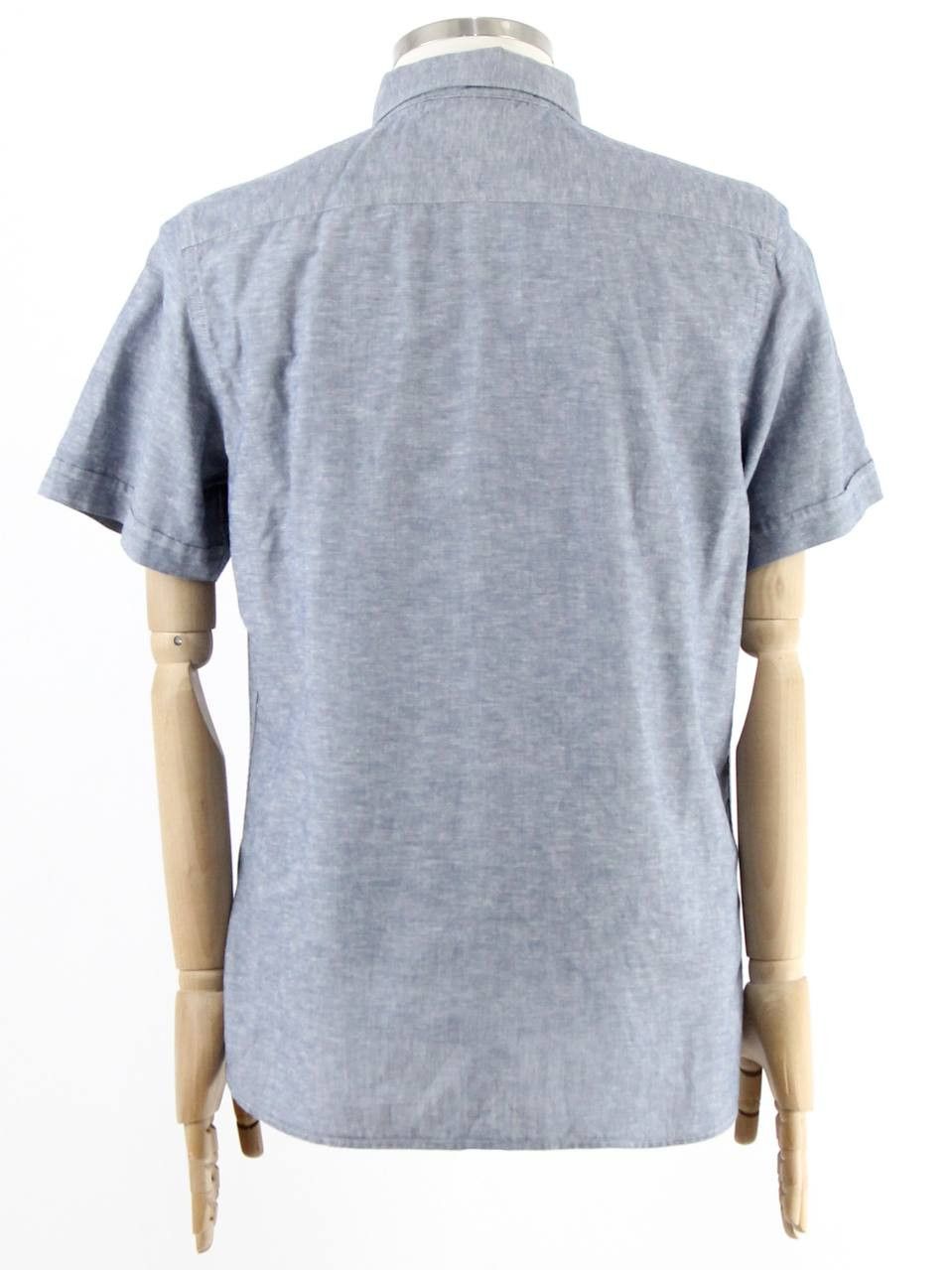 Tommy Hilfiger TOMMY HILFIGER Linen and cotton shirt Size US L / EU 52-54 / 3 - 3 Thumbnail