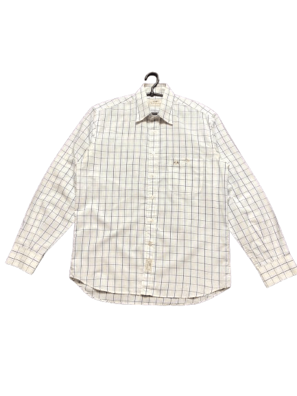 Vintage Vintage Thomas Burberry Checkered Button Up Shirt Size M Size US M / EU 48-50 / 2 - 1 Thumbnail