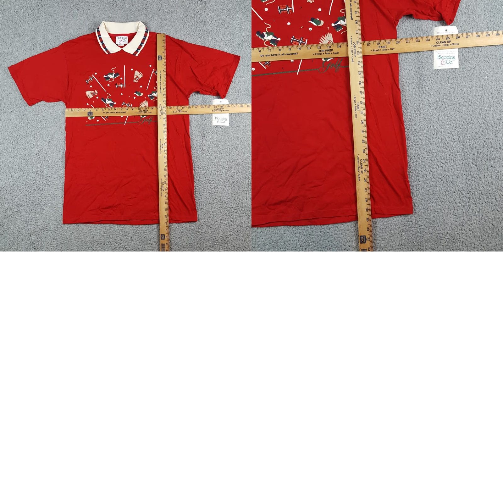 Vintage VINTAGE Blooming & Co T-Shirt Women’s M Collared 2000s Red Short Sleeve Golf Preppy Y2K 90s Retro Bear Basic Top Size M / US 6-8 / IT 42-44 - 8 Thumbnail