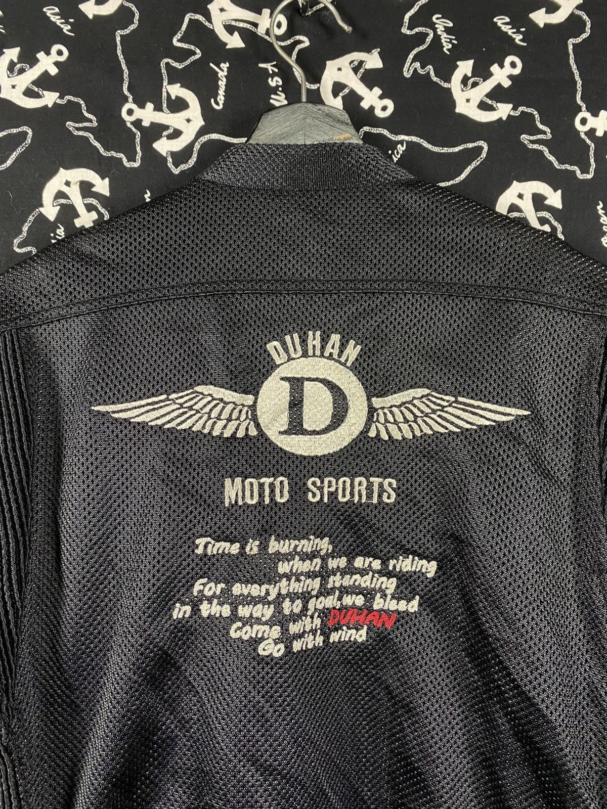 Japanese Brand DUHAN Mesh Motorcycle Jacket Black Riding Jacket Protective Size US M / EU 48-50 / 2 - 17 Thumbnail