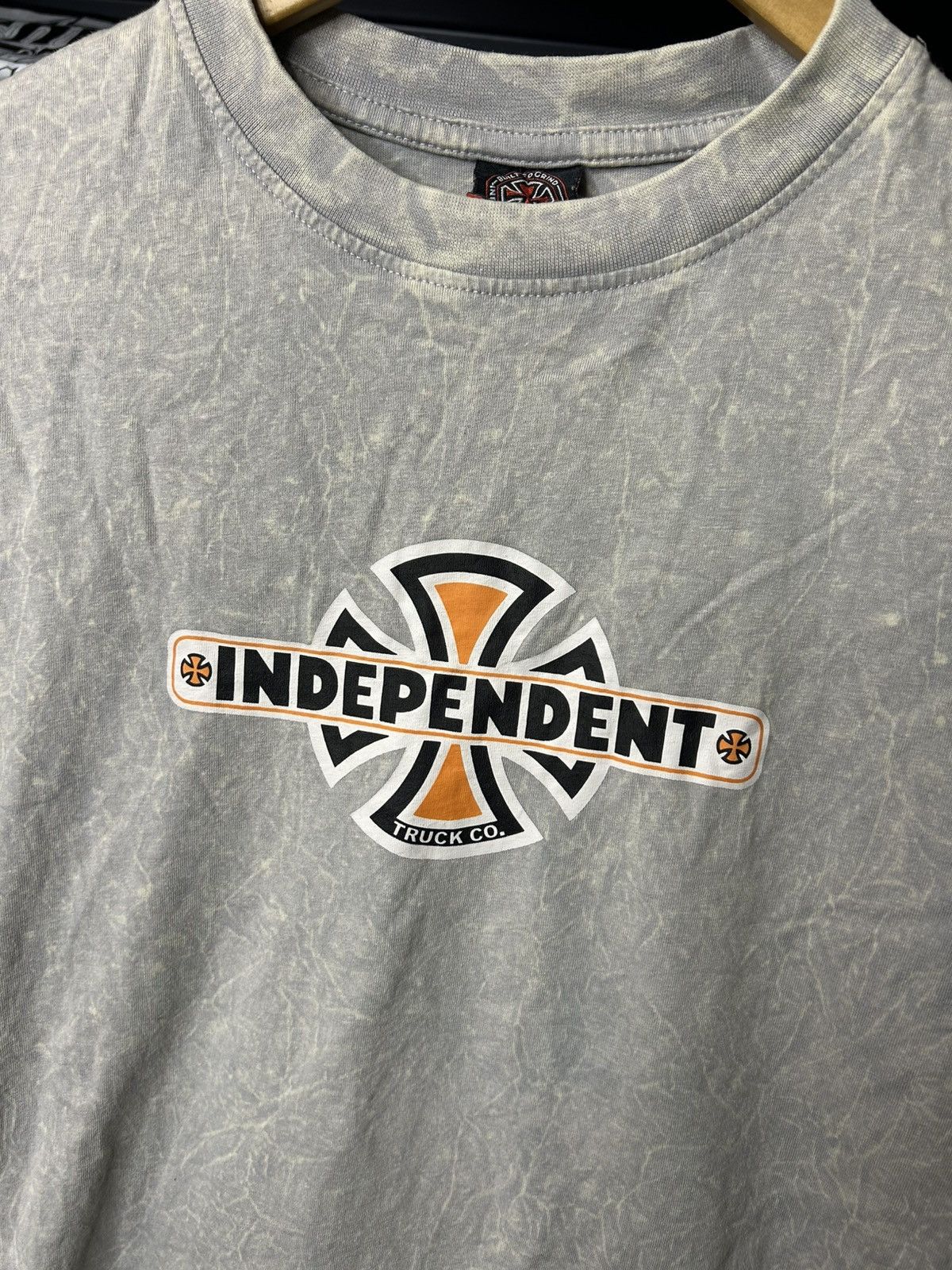 Other Vintage Independent Skate Tee Grey Marble S Size US S / EU 44-46 / 1 - 2 Thumbnail