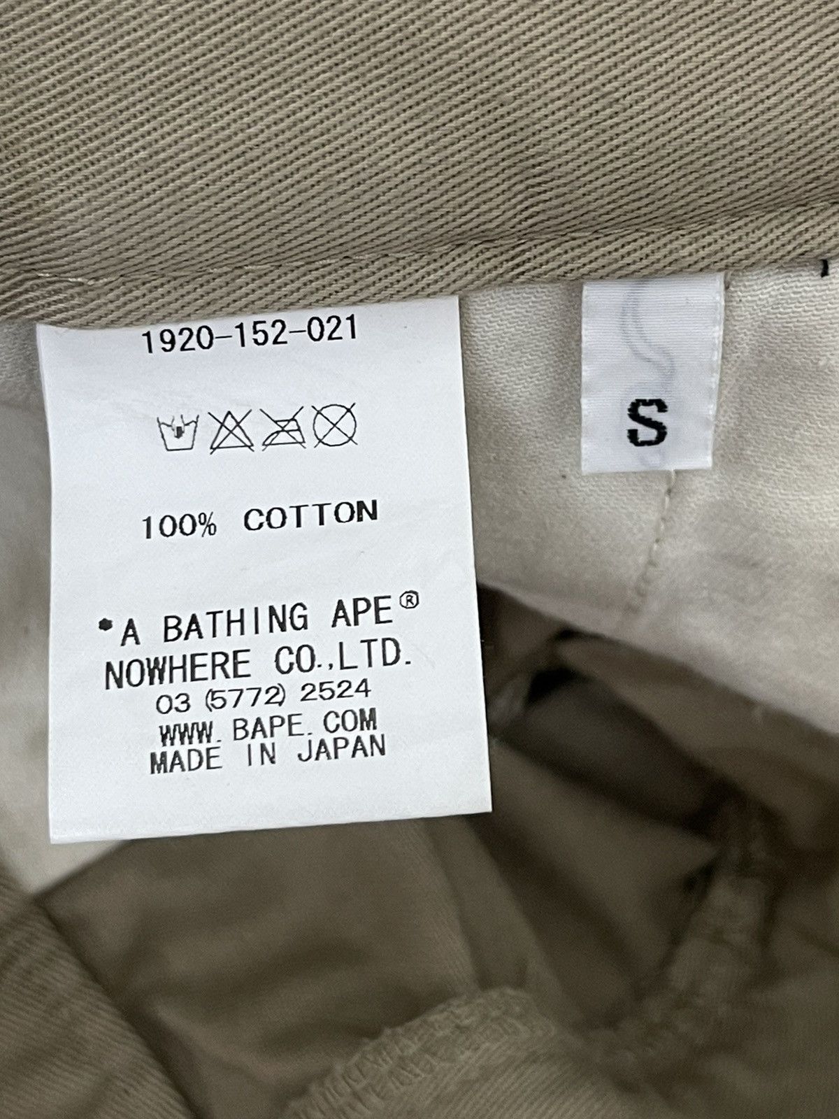 Bape Bape Nigo Era Khaki Pant Fire Walker Regular Straight 7🟦7 Size US 32 / EU 48 - 21 Thumbnail