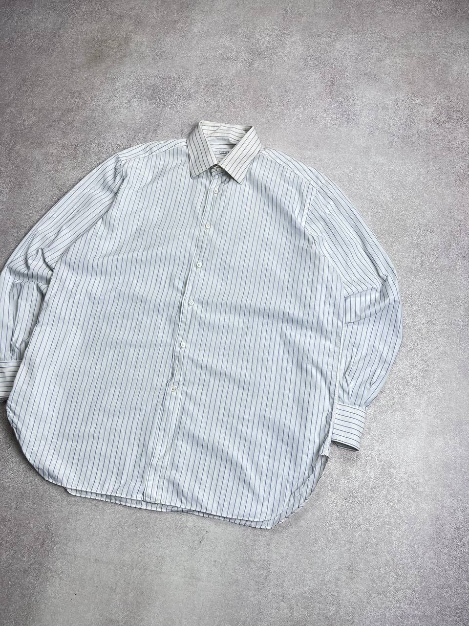 Other Vintage Zilli Striped Boxy Shirt Y2K L Size US L / EU 52-54 / 3 - 3 Thumbnail